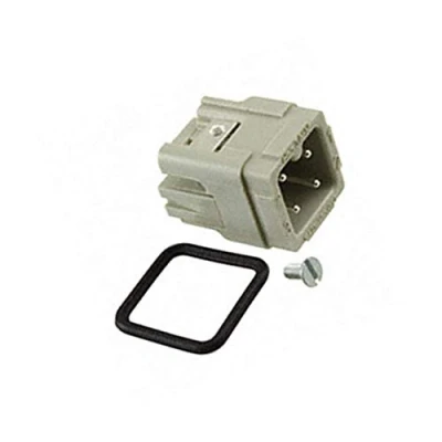 Image de 09200032611 Connecteur: Han mâle A PIN: 4 3+PE taille 3A pince à vis HARTING