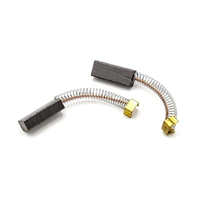 Image de vhbw 2x balais de charbon 6x9x23 mm compatible avec Kirby G5, G6, Ssix, G7 Ultimate, G8 Diamond, G10 Sentria, Sentria F Style, II aspirateur + ressort,