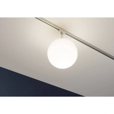 Image de Lampe pour système de rail à haute tension Paulmann Globe Small URail E14 10 W LED chrome (mat)