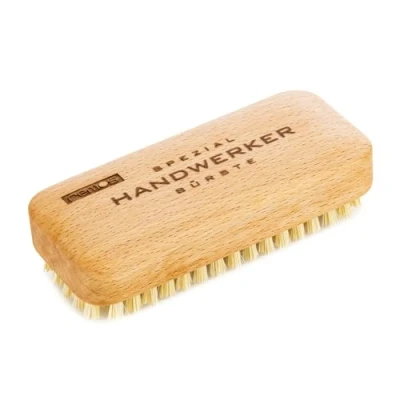 Image de REMOS brosse à main &quot;Artisan&quot; en bois de hêtre local avec fibre végétale