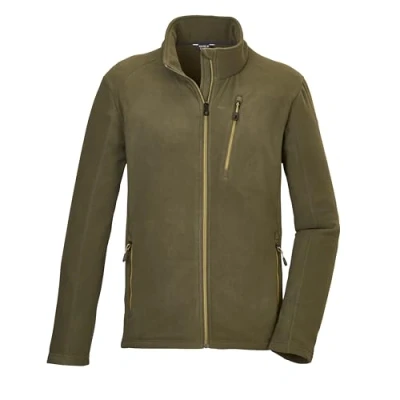 Image de killtec Homme Veste polaire avec col montant KOW 84 MN FLC JCKT, dark moss, 4XL, 41826 000