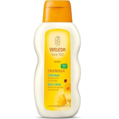 Image de Weleda Lait Bébé Calendula Crème de bain 200 ml