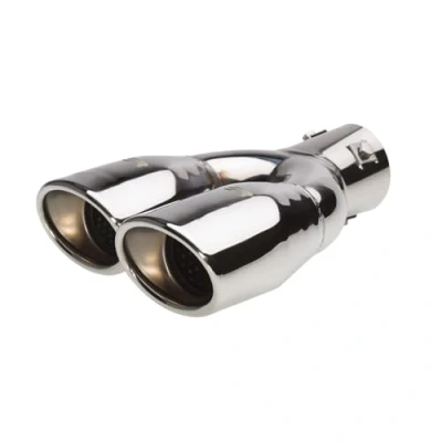 Image de Simoni Racing TRX/87L Embouts d&#039;Échappement ovale, en forme de V Acier inoxydable 220mm