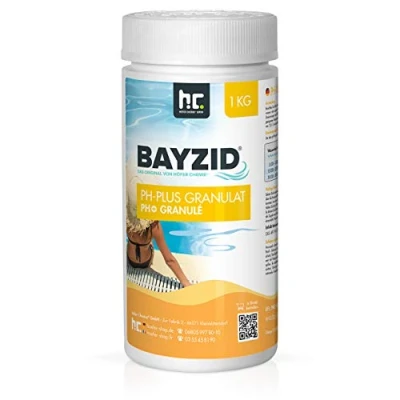 Image de Höfer Chemie 1 kg de granulé pH Plus BAYZID Assure Une Augmentation Rapide et fiable la Valeur du dans Piscine.