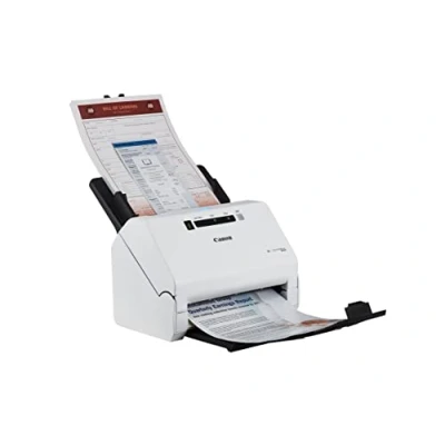 Image de Canon Scanner R40 imageFORMULA de Documents (Recto Verso, 600 DPI, scanning Couleur, Logiciel CaptureOnTouch, Twain Driver, Readiris PDF, Cardiris Business Card) Blanc