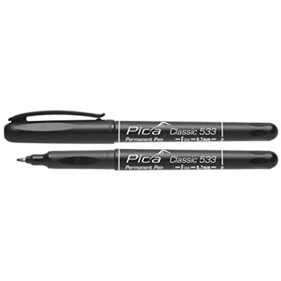 Image de PICA 533/46 Marcador Permanente Classic Fina Negro