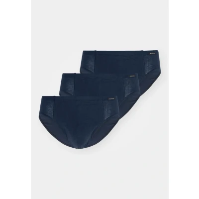 Image de Schiesser Essentials Supermini 3 PACK Slip, Homme, Taille: Small, Dunkelblau