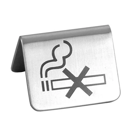 Image de Garcia de Pou Panneau table fumeur, 5,3 x 5 3,5 cm, acier inoxydable, argent, taille unique