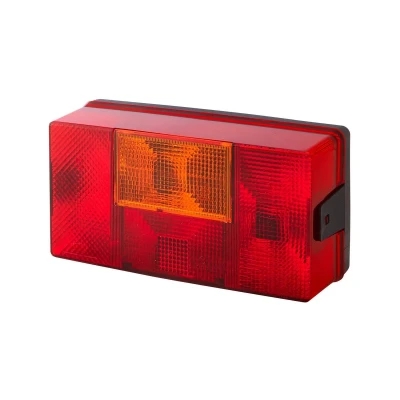 Image de HELLA 2SD 006 040 131 Feu arrière gauche rouge/jaune noir pour remorques, sans ampoules