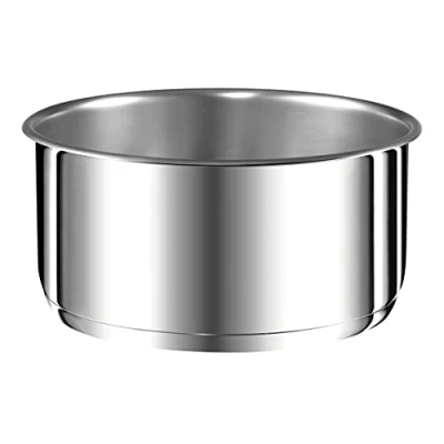 Image de Tefal Ingenio Preference Casserole 22 cm, Empilable, Acier inoxydable, Induction, Polyvalence, Gain de place L8981604