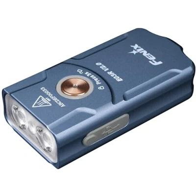 Image de FENIX E03R v2.0 Lampe torche porte clés rechargeable légère 500 lumens 90 m 30 heures max mode lumière rouge charge USB C IP66