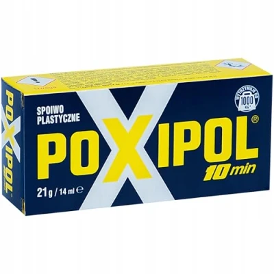 Image de POXIPOL colle métallique bi composant, 21 g / 14 ml