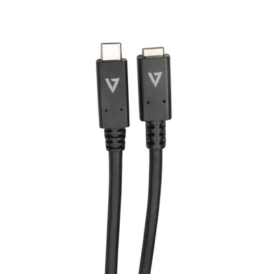 Image de V7 V7UC3EXT 2M câble USB 3.2 Gen 1 (3.1 1) C Noir Neuf