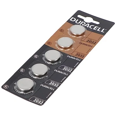 Image de Duracell CR2032 Lot de 5 Piles au Lithium 3 V