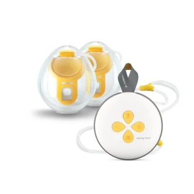 Image de Medela Swing Maxi Hands free Tire lait électrique double mains libres simple, intuitif, idéal pour les déplacements