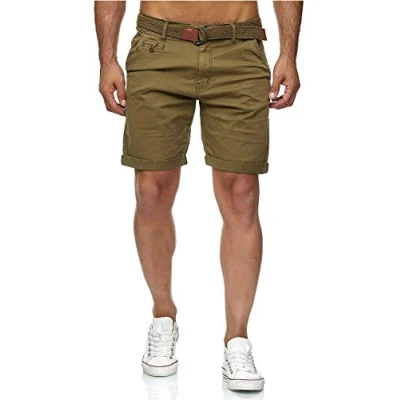Image de Indicode Conor Short en coton, pour homme, army, M