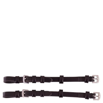 Image de Premiere Pièces de joues Cheekpieces Boucle en acier inoxydable 13 mm Full Noir