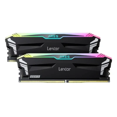 Image de Lexar ARES RGB DDR5 module de mémoire 32 Go 2 x 16 6400 MHz ECC Neuf