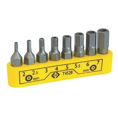 Image de C.K T4528 Jeu d&#039;embouts Argent