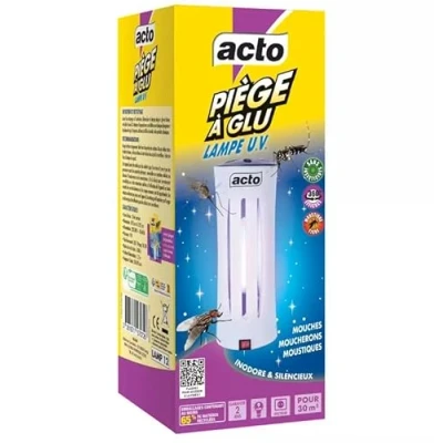 Image de Piège à Glu ACTO Lampe U.V. Inodore Silencieux Pour Intérieur Sain