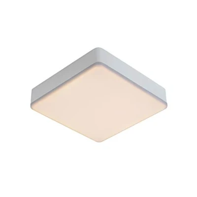 Image de Lucide Ceres LED plafonnier de salle bains 21,5 x 5 cm 30W dimmable incl IP44 blanc