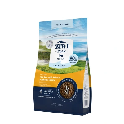 Image de Ziwi Peak Steam &amp; Dried nourriture pour chats Poulet 2,2 kg