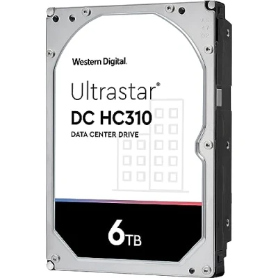 Image de Disque dur interne WESTERN DIGITAL HGST Ultrastar DC HC310 HUS726T6TALE6L4 6 To SATA/600 Serveur