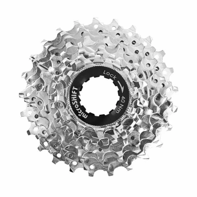 Image de Cassette 10V. MICROSHIFT pour Shimano SRAM Route 11 25 Argent (Vendu A L Unite) 12 13 14 15 17 19 21 23