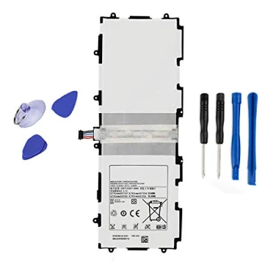 Image de ASKC 3.7V 25.90Wh 7000mAh SP3676B1A(1S2P) Tablette Batterie pour Samsung Galaxy Tab 10.1 GT P7500 P7510 2 P5100 P5110 P5113 SCH I915 SGH I497 Note N8000 N8010 N8013 with Tools