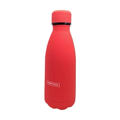 Image de Nerthus FIH 616 Termo Double paroi pour friandises et Chaudes Design Corail 350 ML sans BPA, Bouchon hermétique, Acier Inoxydable 18/34