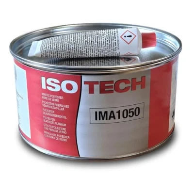 Image de Iso Tech MASTIC CARROSSERIE POLYESTER FIBRE DE VERRE 1.5 kilo