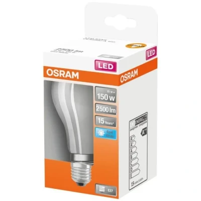 Image de OSRAM Led std verre dépoli 16w e27 2500lm 4000K froid bte 1
