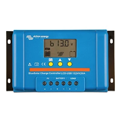 Image de Victron Energy BlueSolar PWM LCD&amp;USB Contrleur de charge 20 amp 12/24 volts