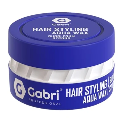 Image de Gabri Cire coiffante Violet séduisant avec parfum unique pour une brillance éclatante et variété de styles créatifs 150ml (Bubble Gum Strong)