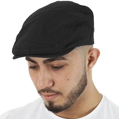 Image de TOSKATOK Hommes Brosse Casquette en Coton Taille Unique Noir…