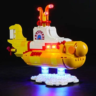 Image de BRIKSMAX Kit de LED pour Lego The Beatles Yellow Submarine,Compatible avec La Maquette 21306, Construction n&#039;est Pas Incluse