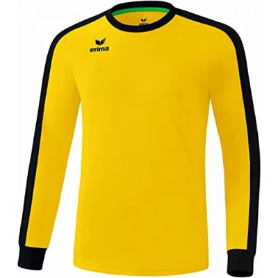 Image de Erima Mixte Maillot Retro Star Manches Longues, Jaune/Noir, L EU