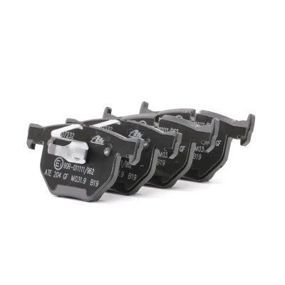 Image de ATE 13.0460 7232.2 Jeu de plaquettes frein préparé pour indicateur d&#039;usure, contact signal d&#039;usure exclu BMW: X5, X6