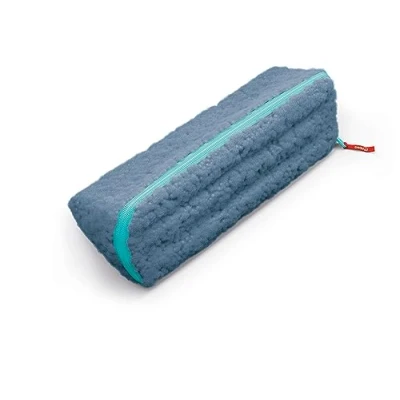Image de Maped Trousse Scolaire XXL Grande Ouverture, Réversible et Personnalisable Tissu Lavable Résistant Effet Laine