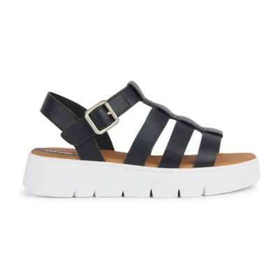 Image de Geox Femme D Dandra 40 B Sandales compensées, Noir, 39 EU