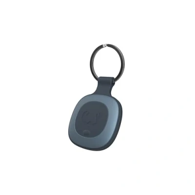 Image de Fresh &#039;n Rebel Smart Finder Fonctionne avec L&#039;app Localiser (iOS), Localisateur D&#039;Objets Haut Parleur, Tag, IP67 Anti poussière et étanche, Prend en Charge Le Mode Perdu (Dive Blue)