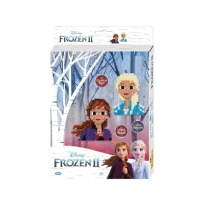 Image de pour hama Boite 2000 Perles a Repasser Taille midi + Plaque Strass Reine des neiges II Set Loisirs creatifs 1 Carte Offerte Fille 5 Ans et Plus