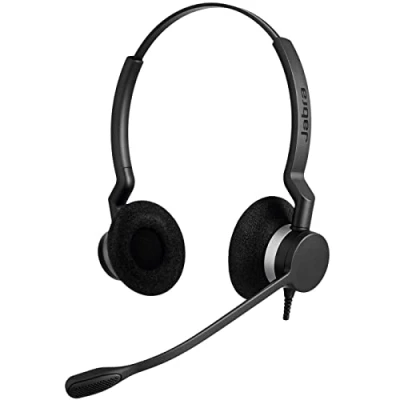Image de Jabra Biz 2300 Duo USB UC Casque Avec fil Arceau Bureau/Centre d&#039;appels Type A Noir Neuf