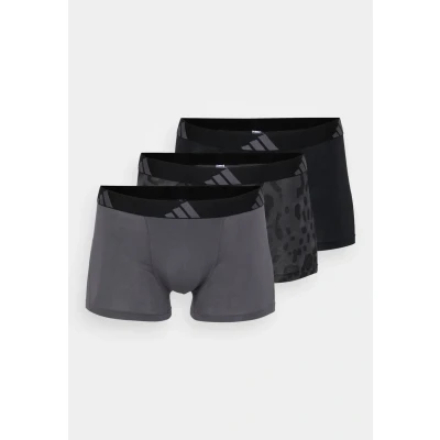 Image de adidas Sportswear Trunk 3 PACK Shorty, Homme, Taille: Small, Dark grey/black