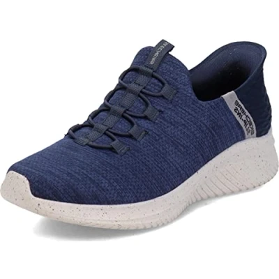 Image de Skechers Homme Men&#039;s Ultra Flex 3.0 Right Away Slip in Mocassin, Bleu Marine, 47 EU Large