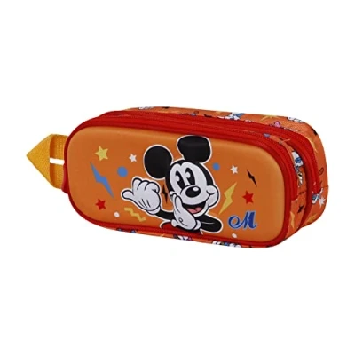 Image de Karactermania Mickey Mouse Whisper 3D Double Trousse pour enfants, Taille: One Size, Azul