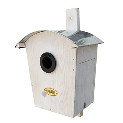 Image de HABAU 2963 Nichoir avec Toit Arrondi Blanc