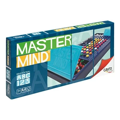 Image de Cayro Master Mind + 7 Ans Devinez Le Code Secret Jeu de société pour Enfants et Adultes Allie stratégie logique Idéal 2 Joueurs