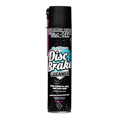 Image de Muc Off Nettoyant Frein Vélo 400 ml à Disque de Action Rapide et Séchage Nettoie en Profondeur Lubrifie les Plaquettes Disques, black