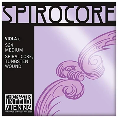 Image de Cordes Thomastik Alto Spirocore Noyau spirale Do Tungstène. Filé; Souple